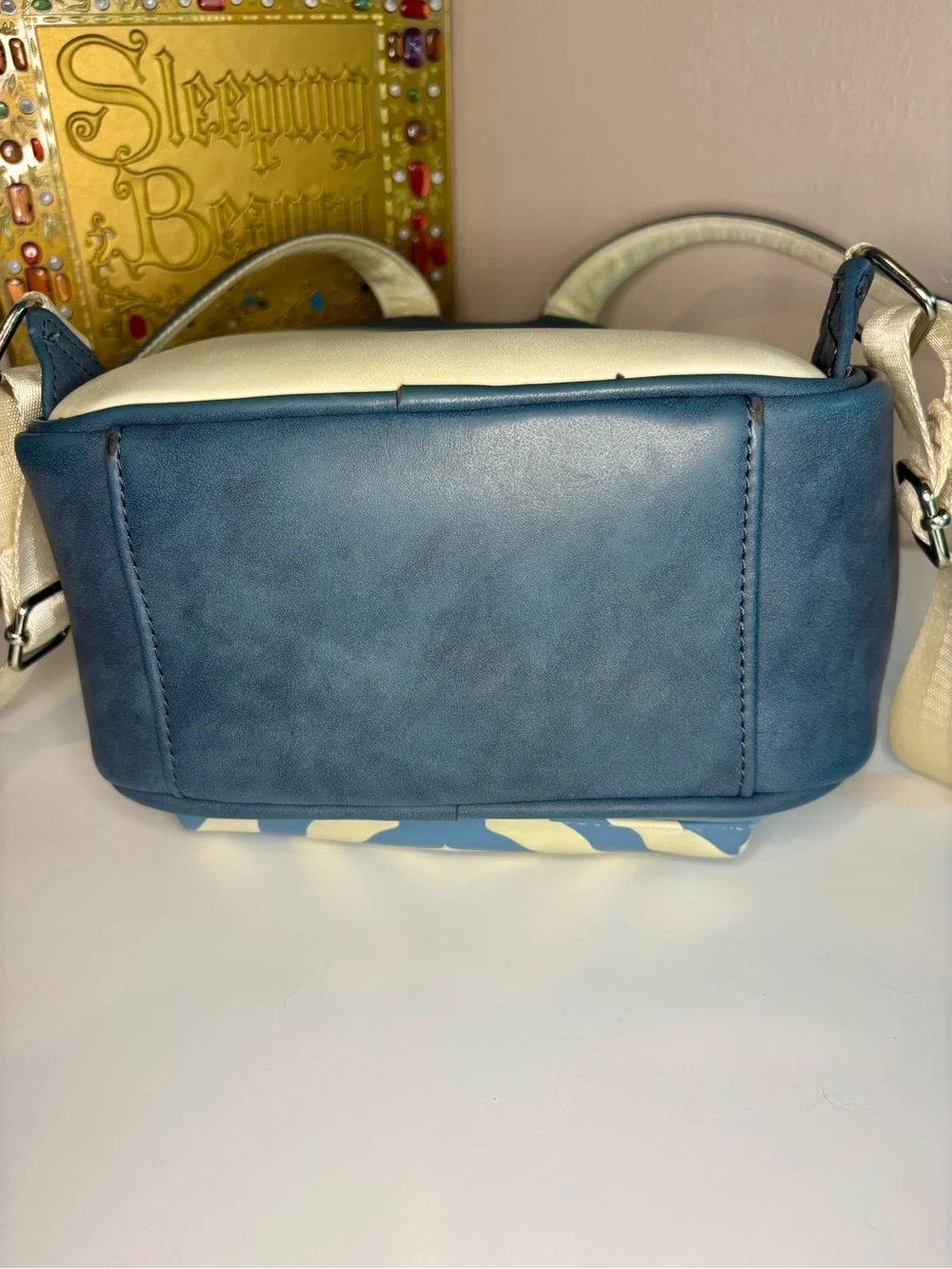 Star Wars Blue & Cream Ahsoka and Grogu Mini Backpack